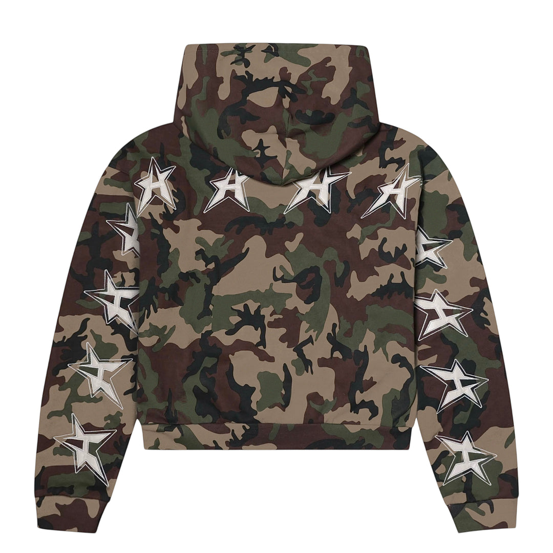 Camo Zip Up