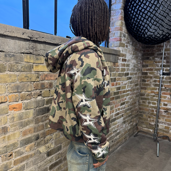 Camo Zip Up