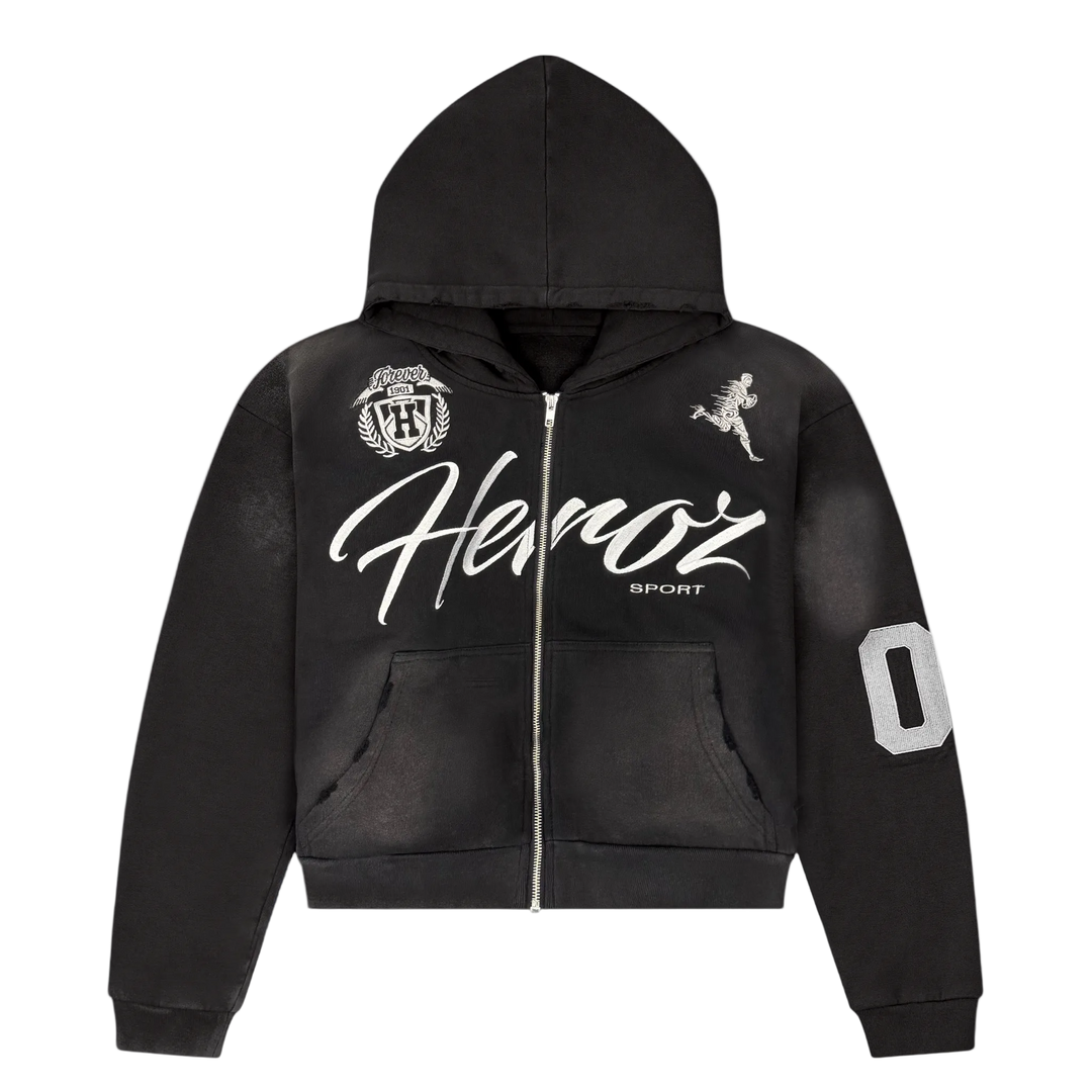 Sport Zip Up - Black