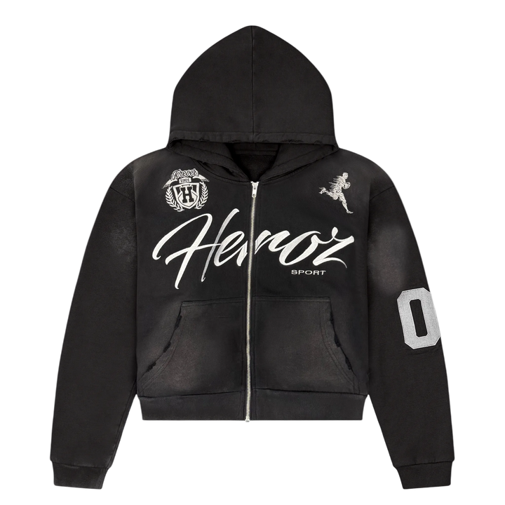 Sport Zip Up - Black